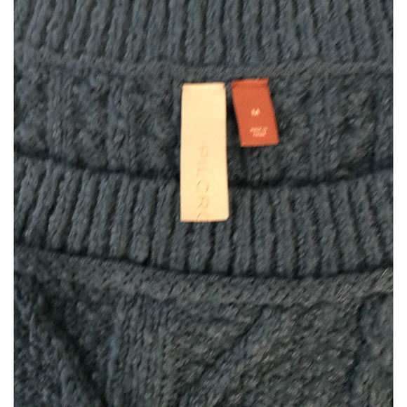 Anthropologie Pilcro Oversized Cable-Knit Sweater Tee - Size Medium - Picture 5 of 9